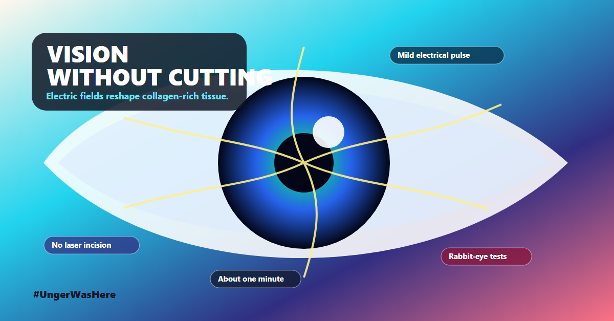 Forget LASIK: Safer, cheaper vision correction without lasers or surgery