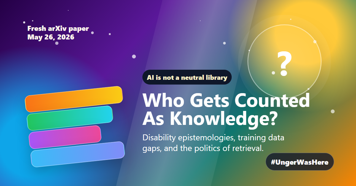 Generative artificial intelligence and the marginalization of minoritized knowledges in higher education: the case of disability