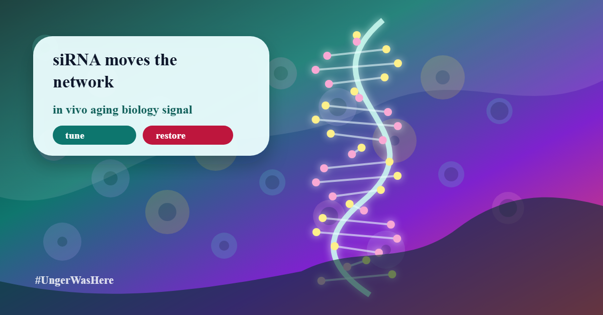 Junevity to Present Breakthrough Research on siRNA Therapeutics at American Aging Association's 2026 Annual Meeting