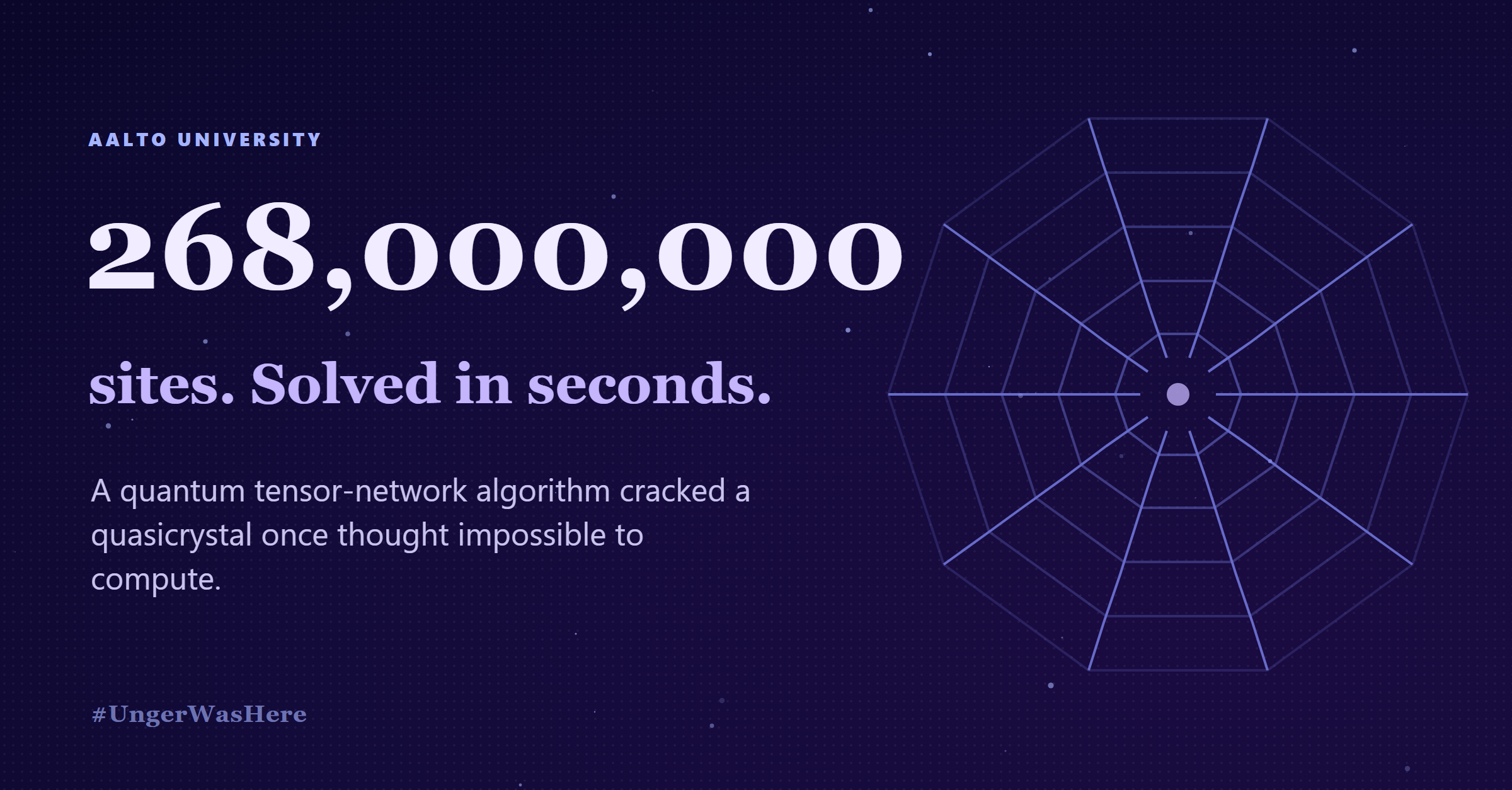 New quantum algorithm solves 'impossible' materials problem in seconds (slide 1 of 2)